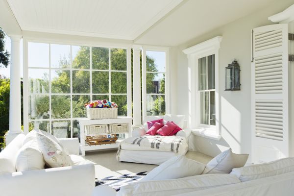 Outdoor Sunroom Installation